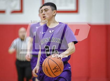 Thumbnail 3 in Manzano vs. Mayfield (Albuquerque Academy Joe Armijo Basketball Classic) photogallery.