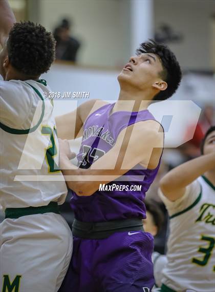 Thumbnail 3 in Manzano vs. Mayfield (Albuquerque Academy Joe Armijo Basketball Classic) photogallery.