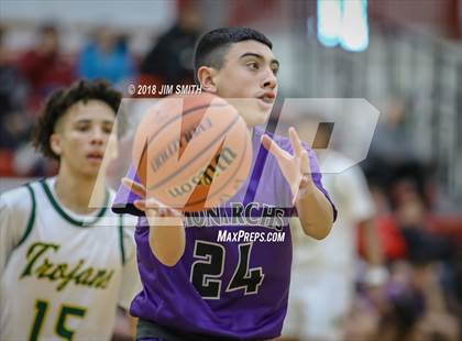 Thumbnail 2 in Manzano vs. Mayfield (Albuquerque Academy Joe Armijo Basketball Classic) photogallery.