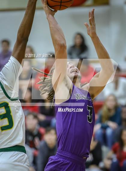 Thumbnail 2 in Manzano vs. Mayfield (Albuquerque Academy Joe Armijo Basketball Classic) photogallery.