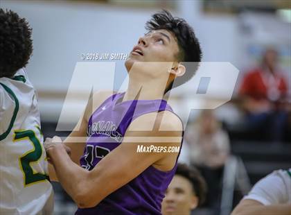 Thumbnail 1 in Manzano vs. Mayfield (Albuquerque Academy Joe Armijo Basketball Classic) photogallery.