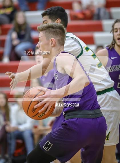 Thumbnail 2 in Manzano vs. Mayfield (Albuquerque Academy Joe Armijo Basketball Classic) photogallery.