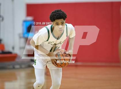 Thumbnail 2 in Manzano vs. Mayfield (Albuquerque Academy Joe Armijo Basketball Classic) photogallery.