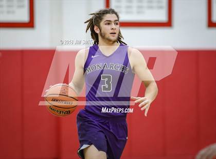 Thumbnail 2 in Manzano vs. Mayfield (Albuquerque Academy Joe Armijo Basketball Classic) photogallery.
