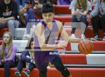 Thumbnail 1 in Manzano vs. Mayfield (Albuquerque Academy Joe Armijo Basketball Classic) photogallery.