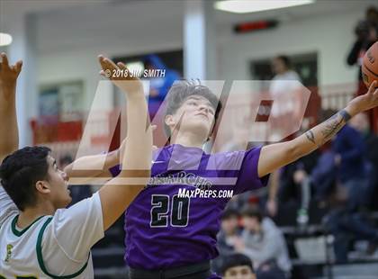 Thumbnail 1 in Manzano vs. Mayfield (Albuquerque Academy Joe Armijo Basketball Classic) photogallery.