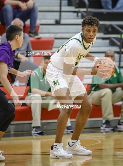 Thumbnail 2 in Manzano vs. Mayfield (Albuquerque Academy Joe Armijo Basketball Classic) photogallery.