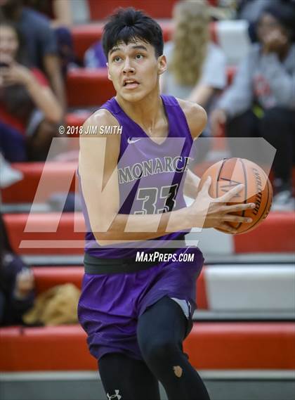 Thumbnail 2 in Manzano vs. Mayfield (Albuquerque Academy Joe Armijo Basketball Classic) photogallery.