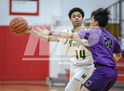 Thumbnail 1 in Manzano vs. Mayfield (Albuquerque Academy Joe Armijo Basketball Classic) photogallery.