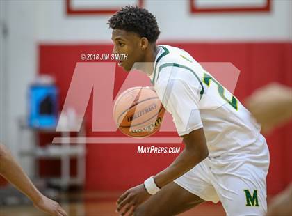 Thumbnail 2 in Manzano vs. Mayfield (Albuquerque Academy Joe Armijo Basketball Classic) photogallery.