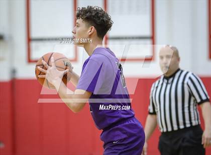 Thumbnail 1 in Manzano vs. Mayfield (Albuquerque Academy Joe Armijo Basketball Classic) photogallery.