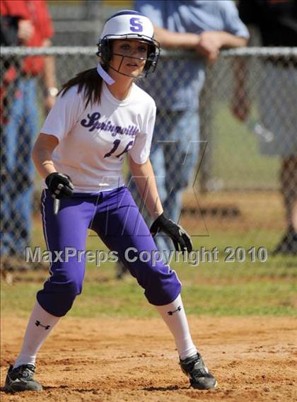 Thumbnail 3 in Springville vs. Buckhorn (Bob Jones Invitational) photogallery.