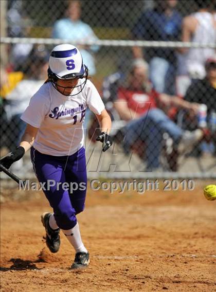 Thumbnail 1 in Springville vs. Buckhorn (Bob Jones Invitational) photogallery.