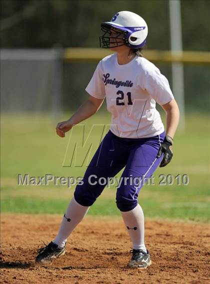 Thumbnail 1 in Springville vs. Buckhorn (Bob Jones Invitational) photogallery.