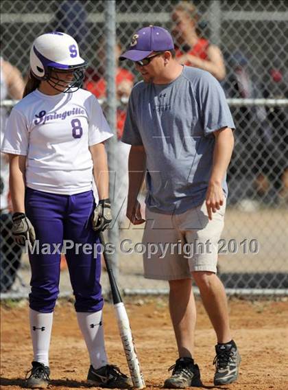 Thumbnail 3 in Springville vs. Buckhorn (Bob Jones Invitational) photogallery.