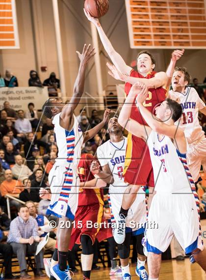 Thumbnail 1 in Williamsville South vs. Olean (Section 6 Class A Final) photogallery.