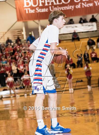 Thumbnail 1 in Williamsville South vs. Olean (Section 6 Class A Final) photogallery.