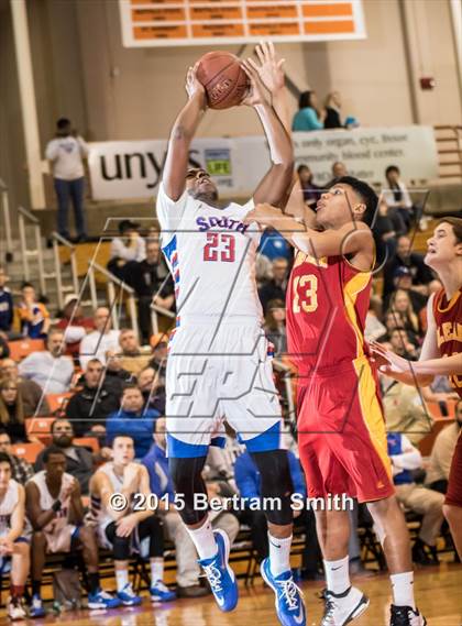 Thumbnail 2 in Williamsville South vs. Olean (Section 6 Class A Final) photogallery.