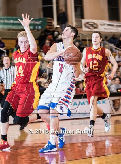 Thumbnail 1 in Williamsville South vs. Olean (Section 6 Class A Final) photogallery.