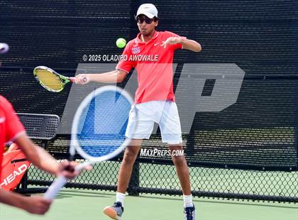 Thumbnail 1 in Corsicana vs Centennial (UIL 5A Team Tennis Regional Playoff) photogallery.