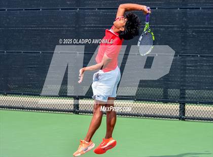 Thumbnail 2 in Corsicana vs Centennial (UIL 5A Team Tennis Regional Playoff) photogallery.