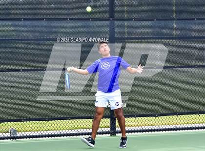 Thumbnail 3 in Corsicana vs Centennial (UIL 5A Team Tennis Regional Playoff) photogallery.