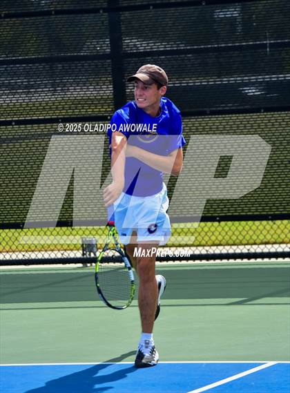 Thumbnail 2 in Corsicana vs Centennial (UIL 5A Team Tennis Regional Playoff) photogallery.