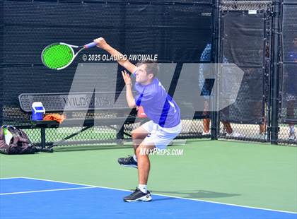 Thumbnail 2 in Corsicana vs Centennial (UIL 5A Team Tennis Regional Playoff) photogallery.