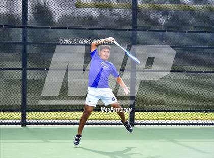 Thumbnail 2 in Corsicana vs Centennial (UIL 5A Team Tennis Regional Playoff) photogallery.