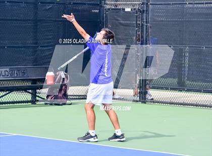 Thumbnail 3 in Corsicana vs Centennial (UIL 5A Team Tennis Regional Playoff) photogallery.