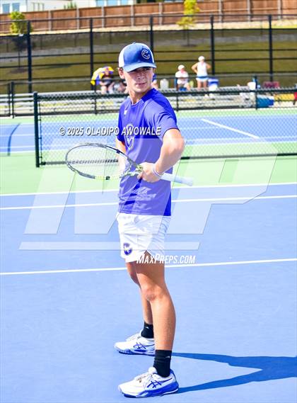 Thumbnail 3 in Corsicana vs Centennial (UIL 5A Team Tennis Regional Playoff) photogallery.