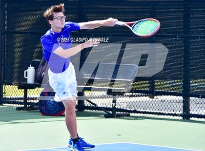 Thumbnail 2 in Corsicana vs Centennial (UIL 5A Team Tennis Regional Playoff) photogallery.