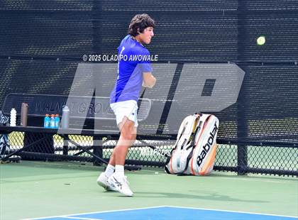 Thumbnail 3 in Corsicana vs Centennial (UIL 5A Team Tennis Regional Playoff) photogallery.