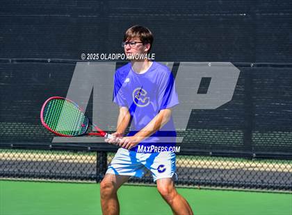 Thumbnail 3 in Corsicana vs Centennial (UIL 5A Team Tennis Regional Playoff) photogallery.