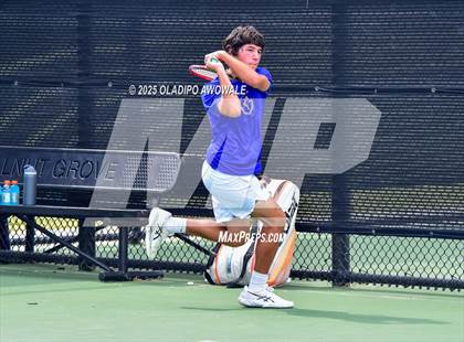 Thumbnail 1 in Corsicana vs Centennial (UIL 5A Team Tennis Regional Playoff) photogallery.