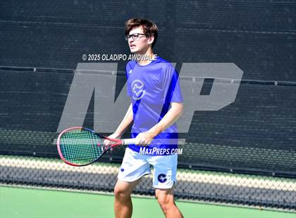 Thumbnail 2 in Corsicana vs Centennial (UIL 5A Team Tennis Regional Playoff) photogallery.