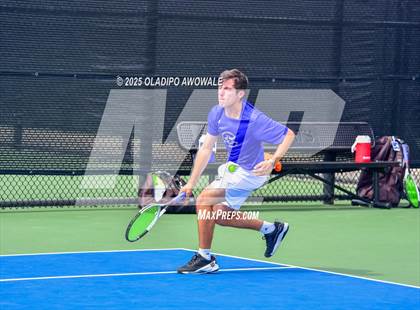 Thumbnail 3 in Corsicana vs Centennial (UIL 5A Team Tennis Regional Playoff) photogallery.