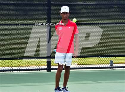 Thumbnail 2 in Corsicana vs Centennial (UIL 5A Team Tennis Regional Playoff) photogallery.