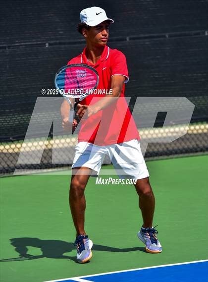 Thumbnail 1 in Corsicana vs Centennial (UIL 5A Team Tennis Regional Playoff) photogallery.