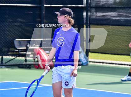 Thumbnail 1 in Corsicana vs Centennial (UIL 5A Team Tennis Regional Playoff) photogallery.