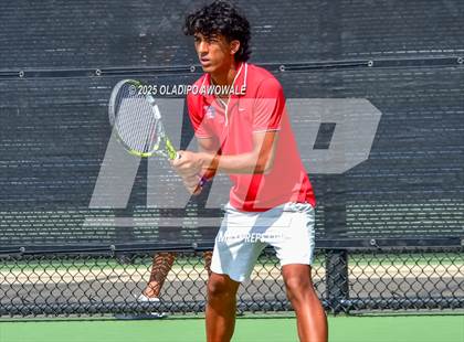 Thumbnail 1 in Corsicana vs Centennial (UIL 5A Team Tennis Regional Playoff) photogallery.