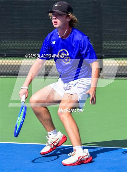 Thumbnail 1 in Corsicana vs Centennial (UIL 5A Team Tennis Regional Playoff) photogallery.