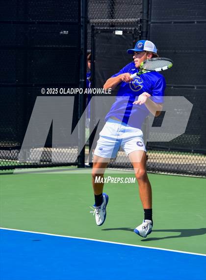 Thumbnail 1 in Corsicana vs Centennial (UIL 5A Team Tennis Regional Playoff) photogallery.