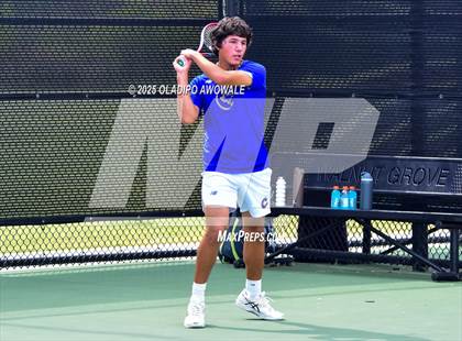 Thumbnail 2 in Corsicana vs Centennial (UIL 5A Team Tennis Regional Playoff) photogallery.