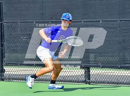 Thumbnail 1 in Corsicana vs Centennial (UIL 5A Team Tennis Regional Playoff) photogallery.