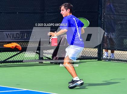 Thumbnail 2 in Corsicana vs Centennial (UIL 5A Team Tennis Regional Playoff) photogallery.