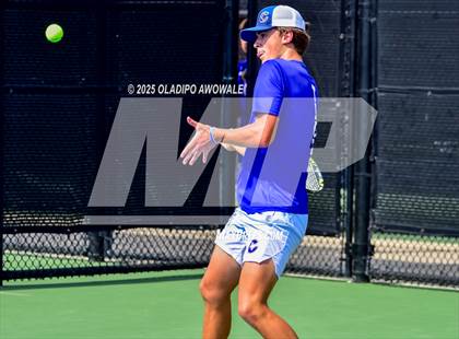 Thumbnail 3 in Corsicana vs Centennial (UIL 5A Team Tennis Regional Playoff) photogallery.