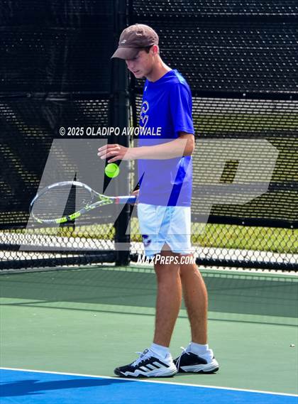 Thumbnail 1 in Corsicana vs Centennial (UIL 5A Team Tennis Regional Playoff) photogallery.