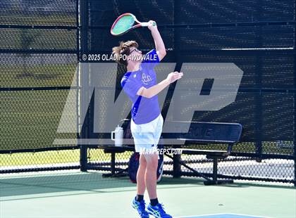 Thumbnail 2 in Corsicana vs Centennial (UIL 5A Team Tennis Regional Playoff) photogallery.