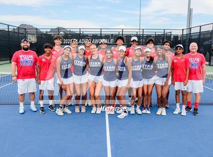 Thumbnail 2 in Corsicana vs Centennial (UIL 5A Team Tennis Regional Playoff) photogallery.